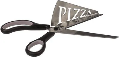 Produktbild von Famanu Pizzaschneider Ergonomischer Griff - Silber