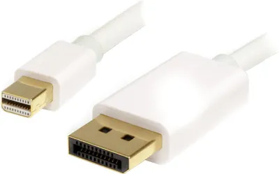 Produktbild von StarTech.com 2m Mini DisplayPort auf DisplayPort 1.2 Kabel - 4K x 2K UHD Mini DisplayPort auf DisplayPort Adapter Kabel - Mini DP auf DP Monitorkabel - mDP auf DP Konverterkabel, 2 m, mini DisplayPort, DisplayPort, Stecker, Stecker, 3840 x 2400 Pixel