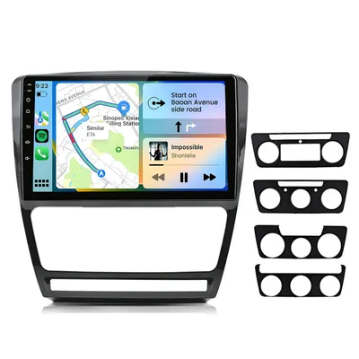 Immagine prodotto di Hexinex Android 15 Autoradio 10 pollici per Skoda Octavia (2008-2013) WIFI, 2GB+64GB, 4 core, BT, CarPlay