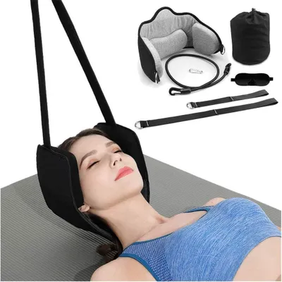 Image de Appareil de traction cervical pour soulager les douleurs cervicales