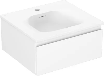 Obrázok produktu pre Mexen Orio kúpeľňová skrinka 50 cm s umývadlom Vela, 1 zásuvka, biela matná - 91A10-05023-1-BF01-W23M01