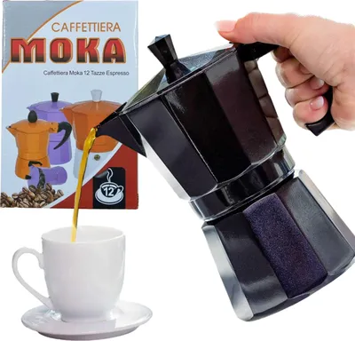 Produktbild von Kaffeemaschine Für 6 Tassen Aluminium