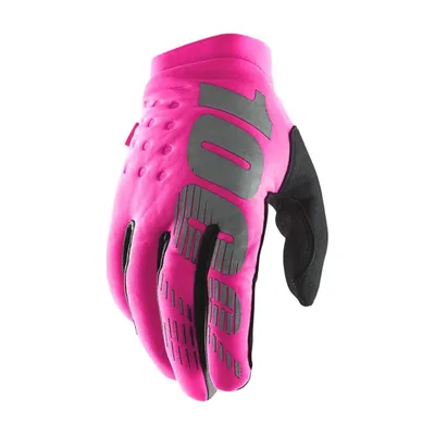 Produktbild von 100% SPEEDLAB Langfinger-Fahrradhandschuhe - BRISKER - Rosa M