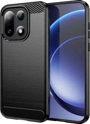 Produktbild von Mobigear Brushed Slim  OnePlus 15 Hülle Flexibles TPU Backcover - Schwarz