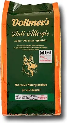 Image de Vollmers Anti Allergie Mini aux lapins 5kg