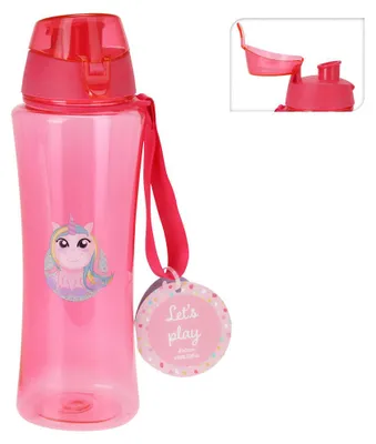 Immagine prodotto di Borraccia Sport In Plastica Decoro 'Bimbo' 'Unicorno'