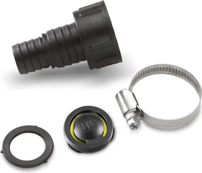 Immagine prodotto di KÄRCHER 1 (25.4 mm) / 3/4 (19 mm) adapter with non-return valve for G1 outlet - Black