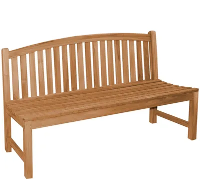 Produktbild von Teako Design Gartenbank Bari Teakholz Massiv Wetterfest 150x55cm
