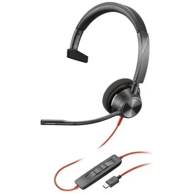 Obrázok produktu pre Poly 3310 - Kabelgebunden - Anrufe/Musik - 20 - 20000 Hz - 102 g - Kopfhörer - Schwarz