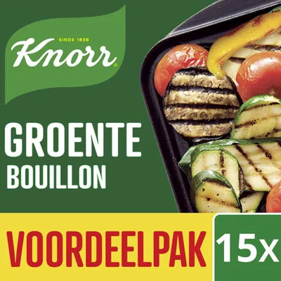 Produktbild von Knorr Bouillon Gemüse 150 g – Würzige Gemüsebrühe für Suppen & Saucen