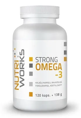 Obrázek produktu pro NutriWorks Omega 3 Strong 120 kapslí