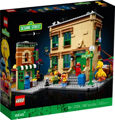 Produktbild von Lego 123 SESAME STREET Schwarz Baukasten 1367 Teile