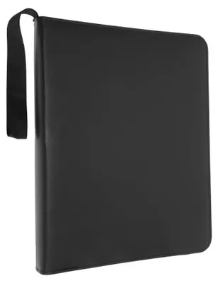 Immagine prodotto di Inovra - Album per carte da collezione, 50 pagine - 9 scomparti - capacità di 900 carte - coperture trasparenti - robusto e resistente - chiusura con cerniera - Portacarte