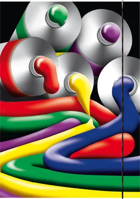 Produktbild von RNK Verlag 4574 Zeichenmappe "Painting" - A3, mit Gummizugverschluss