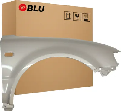 Immagine prodotto di BLU Parafango compatibile con VW Volkswagen Passat B5 LB7Z Destra Silber SatinSilber | 1996-2000 | Anteriore | Verniciato | Pronto per il montaggio | Acciaio