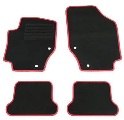 Produktbild von Fußmatten-Set für Peugeot 307 CC, 10/2003 - 03/2009, 4-teilig, Schwarz