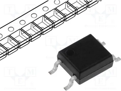 Produktbild von 2x Optokoppler Uce: 80V IS357A Optokoppler - ausgang   Kanäle: 1 SMD