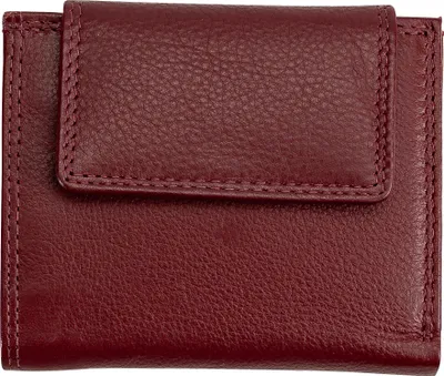 Produktbild von Josephine Osthoff Geldbörse Damen Portemonnaie klein KleinGeldbörse Herren slim Münzbörse Geldbeutel mit Münzfach echt Leder RFID-Schutz (944)