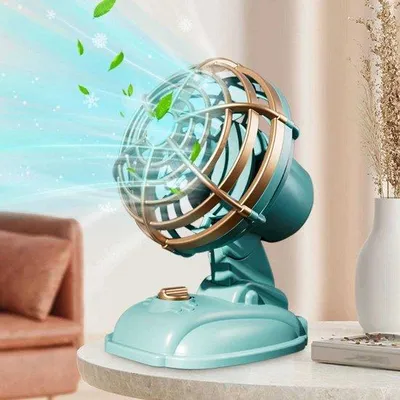 Immagine prodotto di Piccoli ventilatori da tavolo in plastica, portatili e silenziosi