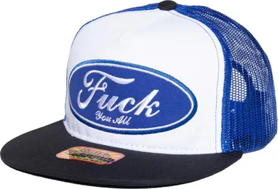 Obrázok produktu pre Kráľ Kerosene Snapback Trucker Cap "Fuck You All"