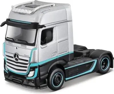 Obrázok produktu pre MAISTO Custom Rigs Mercedes-Benz Actros 1851 Strieborno/Čierna 101212389SL