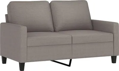 Produktbild von vidaXL 2-Sitzer-Sofa Taupe 120 cm Stoff