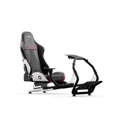Produktbild von Diablo X-Drive Sim Racing Cocpit Gaming Rennsitz Renncocpit Simracing Schwarz-Weiß