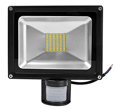 Produktbild von Greenmigo 50W SMD LED Strahler mit Bewegungsmelder,LED Scheiwerfer Strahler Außen 3000K Warmweiß Fluter IP65 Wasserdicht Flutlicht Außenstrahler für Garten Garage Sportplatz