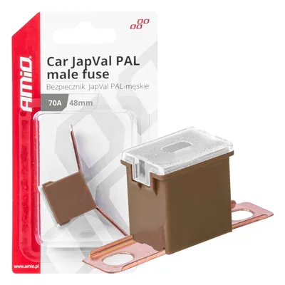 Imagen del producto de Fusible de coche JAPVAL PAL macho 48 mm 70A AMIO-03422