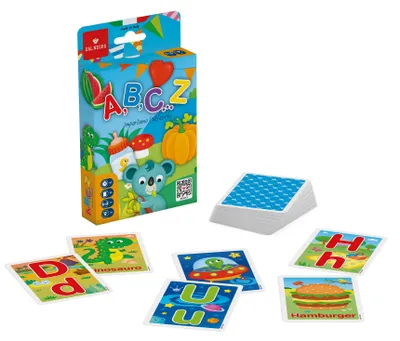 Produktbild von Dal Negro A B C ... Z, Kartenspiel, Lernen, 4 Jahr(e), Familienspiel