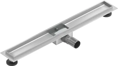 Image de Bonde plate sans grille 80 cm chrome (1015080)