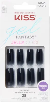 Produktbild von Kiss Kunstnägel Gel Fantasy L FJC01C + Kleber