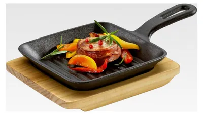 Produktbild von Grill-Gusseisen schwarz