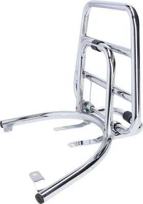 Zdjęcie produktu dla Bagażnik górny / bagażnik składany chrom do Piaggio Zip 00-