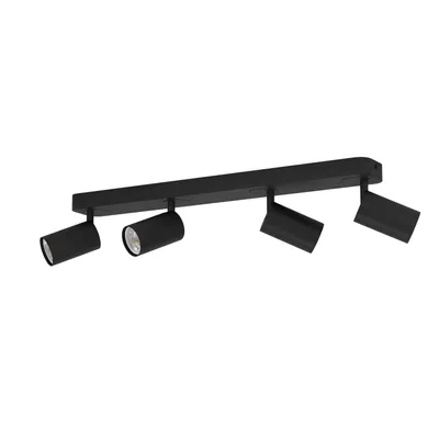 Produktbild von EGLO Telimbela-Z, Strahler Oberflächenbeleuchtung, GU10, 4 Glühbirne(n), LED, 220 - 240 V, Schwarz