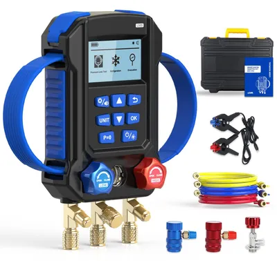 Productafbeelding van Digitale Manometers voor Airconditioning, Compatibel met 95 Koelmiddelen