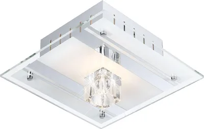 Produktbild von Deckenleuchte aus Spiegelglas und Metall DIAMANTIS