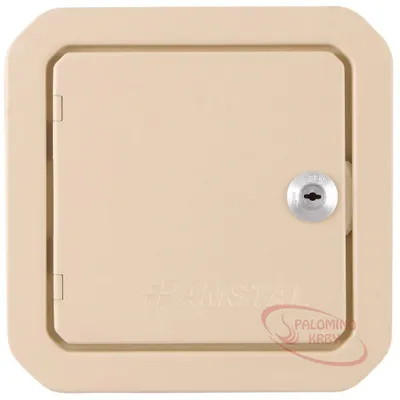 Obrázok produktu pre Revízne dvierka krémové 140x140 mm