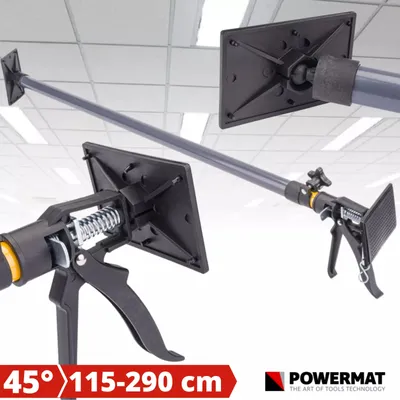 Produktbild von POWERMAT PM-PT-115290T Teleskopstütze für Gipsplatten 115-290cm