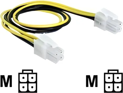 Immagine prodotto di Cavo di alimentazione DELOCK spina P4 > spina P4 30 cm