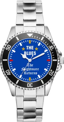 Produktbild von KIESENBERG Herrenuhr Armbanduhr Chelsea Geschenk Fan Artikel Zubehör Fanartikel Analog Quartz Uhr 6003