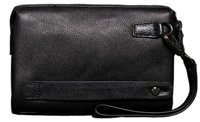 Productafbeelding van Leren Clutch voor Mannen, Stijlvol en Compact