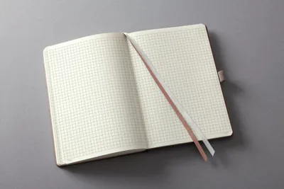 Produktbild von SIGEL CO400 Notizbuch Conceptum - kariert - ca. A5 - rosa - Hardcover - 194 S. - PEFC-