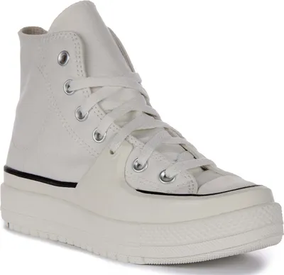 Produktbild von Converse Chuck Taylor All Star Construct Schnürung Segeltuch Turnschuhe Weiß – undefined / Weiß