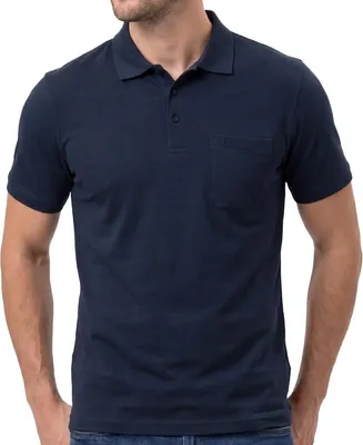 Produktbild von RAGMAN Basic Poloshirt Klassischer Look, Weiches Material mit leichtem Glanz, Vielseitig kombinierbar im Alltag