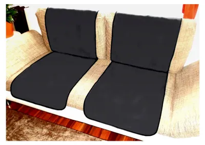 Produktbild von Sofaläufer Sesselläufer Überwurf Sesselschoner Läufer 47 x 170 cm dunkelgrau