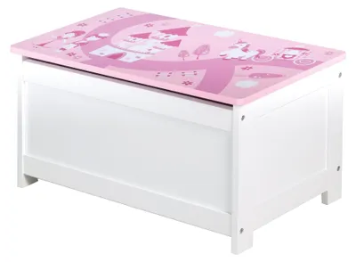 Image de roba, coffre à jouets « Princesse », rose