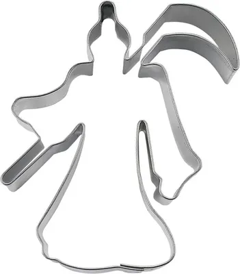 Produktbild von Städter Ausstecher Sensenmann, Ausstechform, Plätzchenform, Keks, Plätzchen, Edelstahl, 7.5 cm, 163195