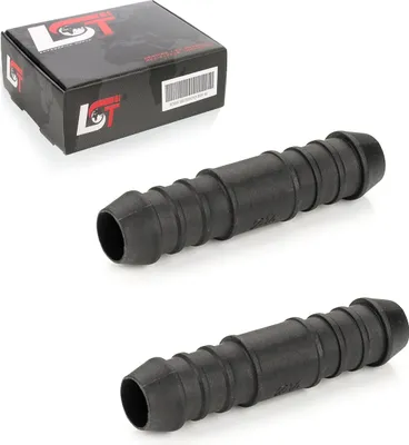Produktbild von 2x Schlauchverbinder Polyamid PA Benzin ölbeständig 14 mm für JAGUAR MERCEDES