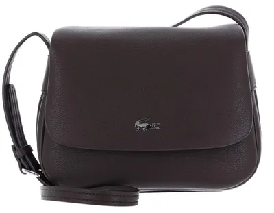 Produktbild von LACOSTE Umhängetasche Flap Crossover Bag Dark Brown dunkelbraun